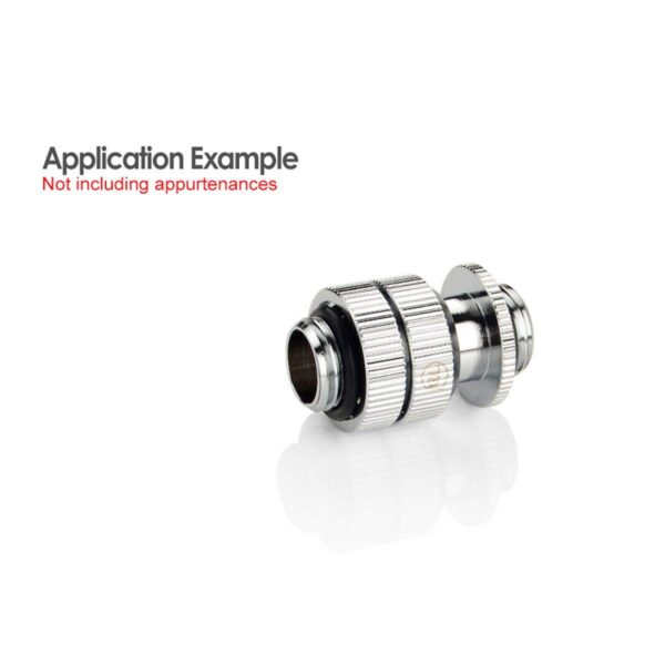 Bitspower Touchaqua G1 / 4 inch Female Adjustable Link Pipe 16-22mm (Glorius Silver) TA-GFALP1622-GS - Image 3