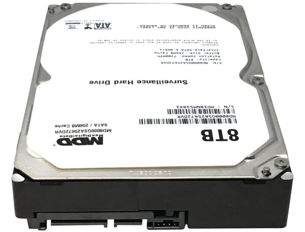 MaxDigitalData 8TB 7200 RPM 256MB Cache SATA 6.0Gb/s 3.5inch Internal Hard Drive for Surveillance (MD8000GSA25672DVR) - 3 Years Warranty (Renewed) - Image 4