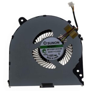 wangpeng CPU Cooling Fan Replacement for Lenov Rescuer Y700 Y700-15ISK Y700-15ACZ Series Laptop 5F10K25525 DC28000CRF0