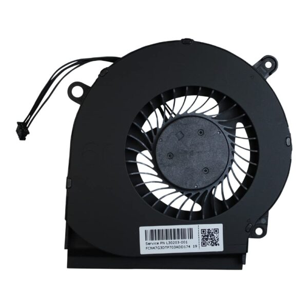 Power4Laptops Replacement Laptop GPU Fan Compatible with HP Omen 15-dc0998ne