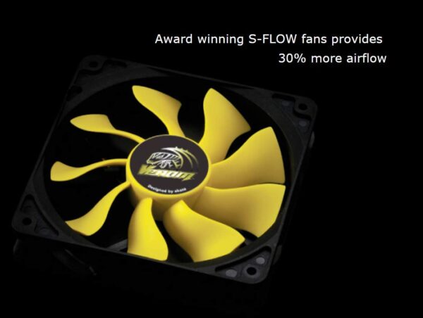 Akasa Venom A20 240 mm Dual Radiator All-in-One Liquid CPU Cooler - Black - Image 9