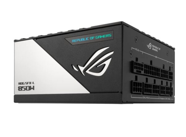 Asus 850W ROG Loki SFX-L Platinum PSU, Small Form Factor, Fully Modular, 80+ Platinum, 0dB Fan Button, RGB, ATX-to- SFX Bracket, 10 Year Warranty (Renewed) - Image 4