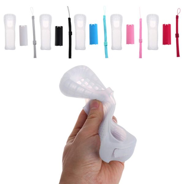 ZEPFJHE Replacement Extended Silicone Protective Skin for Case for for Motion Plus Remote Controller - Image 6