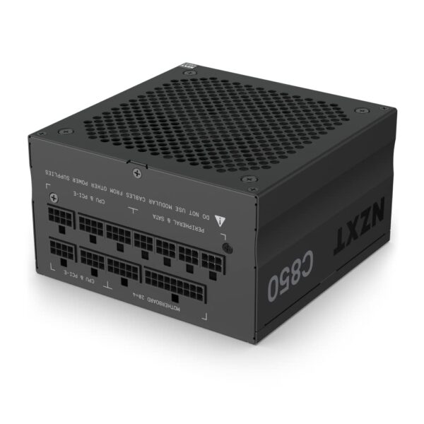 NZXT C850 PSU (2022) - PA-8G1BB-US - 850 Watt PSU - 80+ Gold Certified - Fully Modular - Sleeved Cables - ATX Gaming Power Supply (Renewed) - Image 5