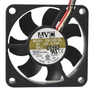 for AVC 5010 12V 0.15A CPU C5010B12L 5CM Cooling Fan