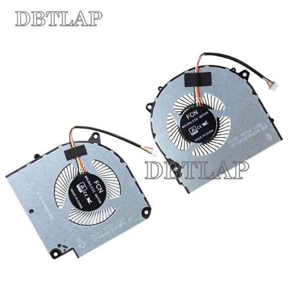 DBTLAP Fan Compatible for Hasee Z7-CT7NA Z7-CT7NK Z7-CT5NA Z7-CT7NA Z8-CT7NA Z8-CT7NT Z8-CR7N1 CPU + GPU Cooling Fan - Image 2