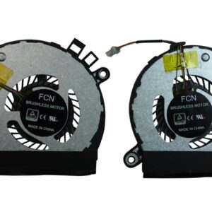 Power4Laptops Short Cable Version (Please Check The Picture) Replacement Laptop Fan (Pair) Compatible with Lenovo IdeaPad Yoga 710-15ISK