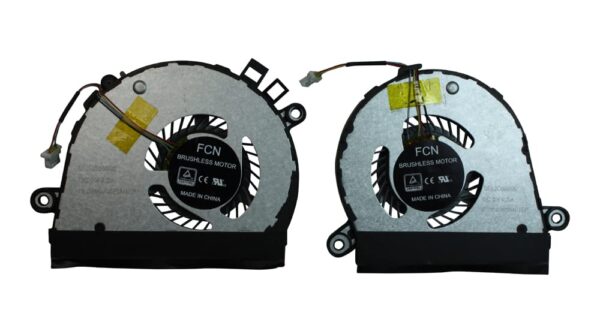 Power4Laptops Short Cable Version (Please Check The Picture) Replacement Laptop Fan (Pair) Compatible with Lenovo IdeaPad Yoga 710-15ISK