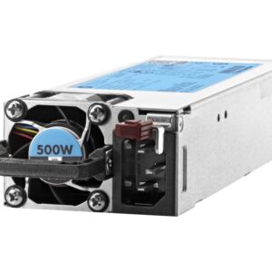 HPE Hot-Plug /, Redundant - Plug-in Module 500 Power Supply 720478-B21, Silver (Renewed)