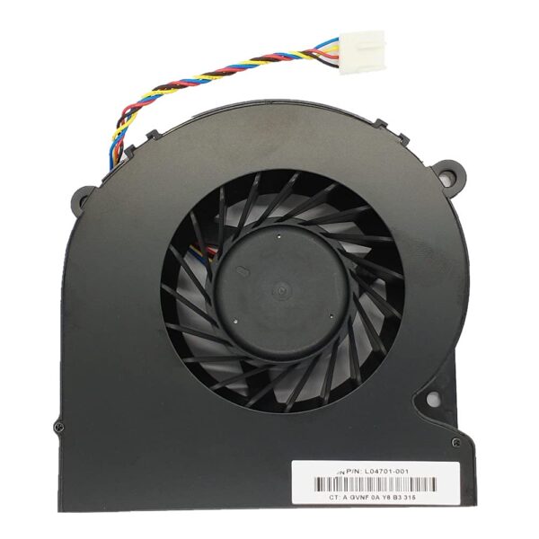 ZHAWULEEFB New CPU Cooling Fan for HP Omni TouchSmart 220 320 420 520 620 320 520 Envy 23 for HP Pavilion 23 AIO 23-B 20-D 656514-001 KUC1012D BUB1012HH 7BH L04701-001 DC12V 0.75A - Image 2