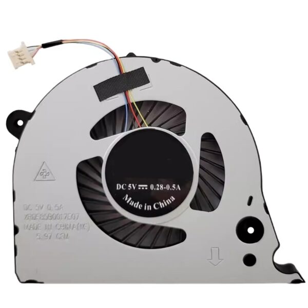 CPU + GPU Cooling Fans Suitable for Dell inspiron 15 7577 7588 G5 15 5587 G7 7577 7588 for Vostro 15-7580 7570 P71F P72F Series Laptop Cooler Fan XRDF85B0017E07 + XRDF85B0017E06 02JJCP 5V 4PIN (CPU)