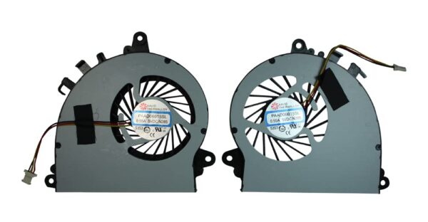 Power4Laptops Version 1 (Please Check The Picture) Replacement Laptop Fan (Pair) Compatible with MSI Gaming GS72 Stealth Pro