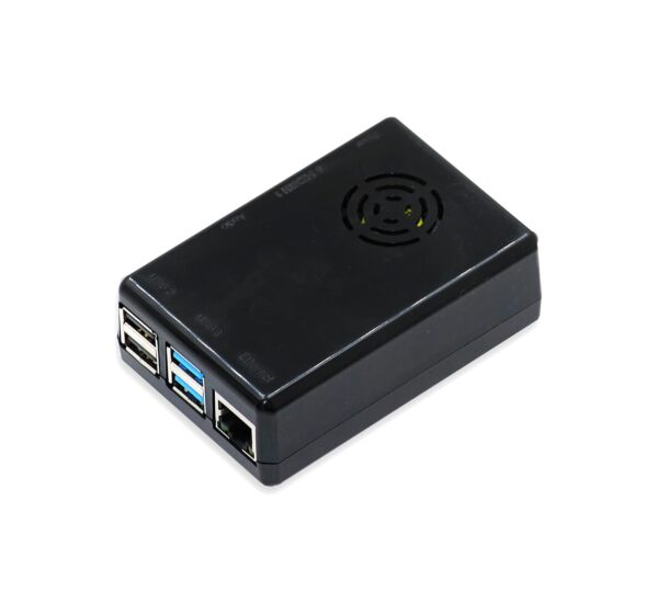sb components Raspberry Pi 4 Case with Fan, Protective Case for Raspberry Pi 4/Raspberry Pi 4B/Raspberry Pi 4 Model B (Black Closed Case) - Image 2