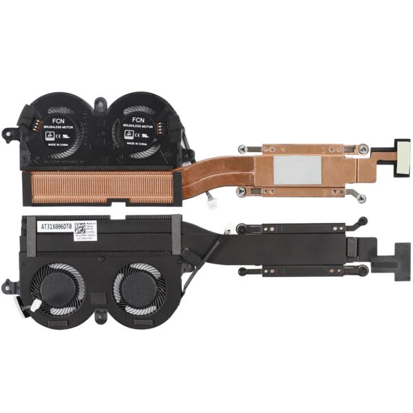 YAEHUYING New CPU Cooling Fan with Heatsink Replacement for Dell XPS 13 9305 Series 0V7PMV V7PMV AT31X006DT0 5V 0.5A