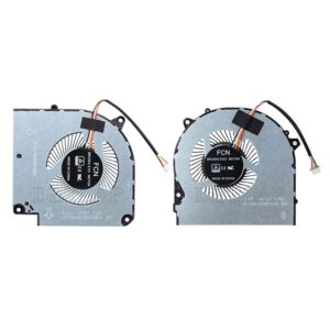 DBTLAP Fan Compatible for Hasee Z7-CT7NA Z7-CT7NK Z7-CT5NA Z7-CT7NA Z8-CT7NA Z8-CT7NT Z8-CR7N1 CPU + GPU Cooling Fan