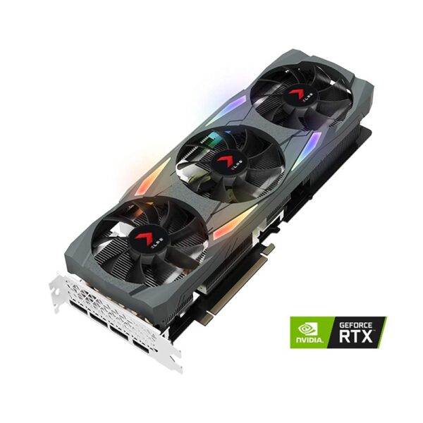 PNY GeForce RTX 3090 24GB XLR8 Gaming Uprising EPIC-X RGB Triple Fan Graphics Card (Renewed) - Image 4