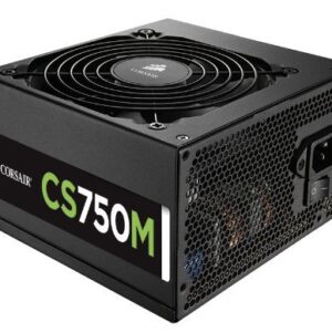 CORSAIR CSM Series, CS750M, 750 Watt, 80+ Gold Certified, Semi Modular Power Supply (Renewed)