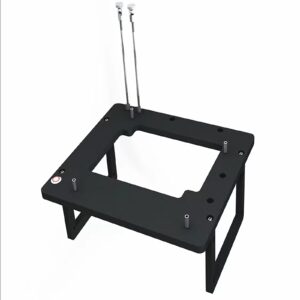 SKANKA Htpc Water Cooling Test Stand Open ATX Computer Frame - Aluminum Housing Bare Metal External Lock DIY Computer Stand Support Graphics Card