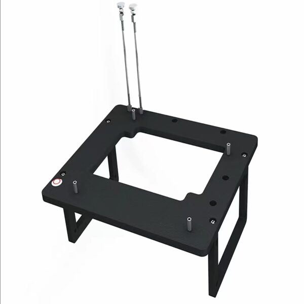 SKANKA Htpc Water Cooling Test Stand Open ATX Computer Frame - Aluminum Housing Bare Metal External Lock DIY Computer Stand Support Graphics Card