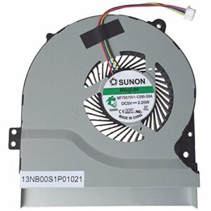 iiFix New CPU Cooler Cooling Fan For Asus R510C R510CA R510CC R510E R501EA R510L R510LA