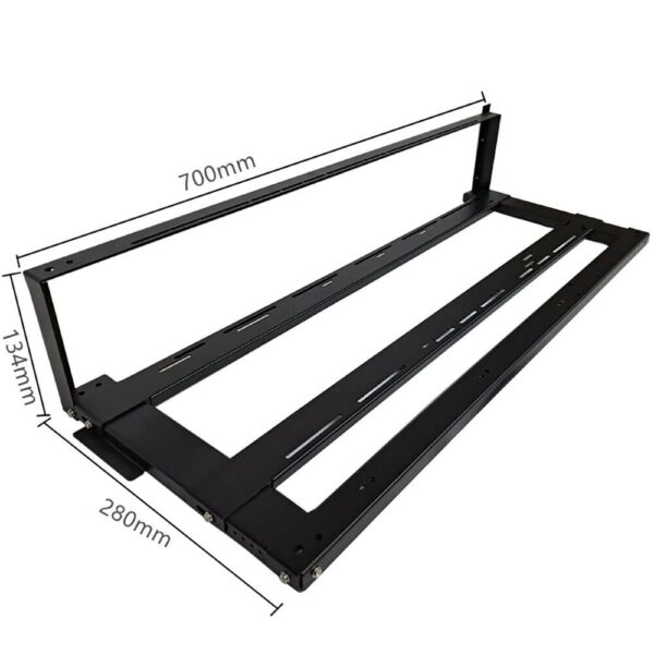 Kkonetoy USA 8 GPU Aluminium Mining Rig Open Air Computer Frame Case Crypto Coin ETH BTC Ethereum (8 GPU) - Image 3
