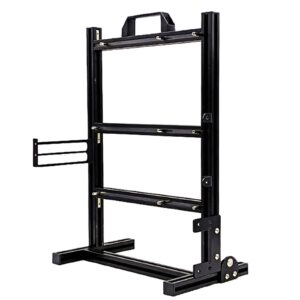 HIMNA PETTR PC Computer Case 1GPU, ATX/M-ATX/ITX Open Chassis, Open Aluminum Frame Chassis Rack with Good Heat Dissipation 11 * 17in