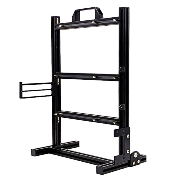 HIMNA PETTR PC Computer Case 1GPU, ATX/M-ATX/ITX Open Chassis, Open Aluminum Frame Chassis Rack with Good Heat Dissipation 11 * 17in