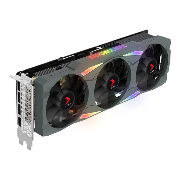 PNY GeForce RTX 3080 10GB XLR8 Gaming UPRISING EPIC-X RGB Triple Fan Graphics Card (Renewed) - Image 3