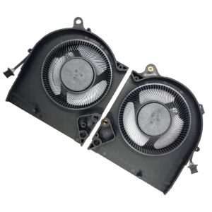 BN8512S2H-000P BN8510S2H-000P CPU+GPU Cooling Fan Replacement for DELL for Alienware 15.6-inch M15 R7 M15R7 Laptop 12V 0.45A 4PIN