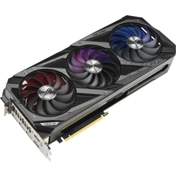 ASUS ROG Strix NVIDIA GeForce RTX 3080 V2 OC Edition Gaming Graphics Card (PCIe 4.0, 10GB GDDR6X, LHR, HDMI 2.1, DisplayPort 1.4a, Axial-tech Fan Design, 2.9-Slot, Super Alloy Power II)(Renewed) - Image 4