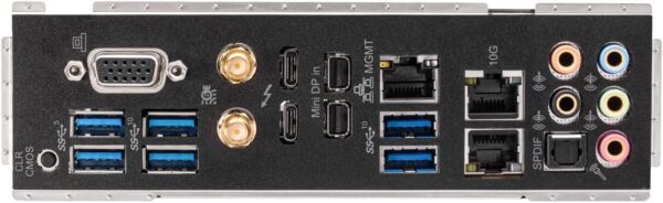 AsRock WRX80 Creator R2.0, EATX, Dual Marvell (Aquantia) 10Gbe LAN, 7.1 CH HD Nahimic Audio, Front Panel Type C USB 3.2 Gen2 Header, 8 Power Phase - Motherboard (Renewed) - Image 4