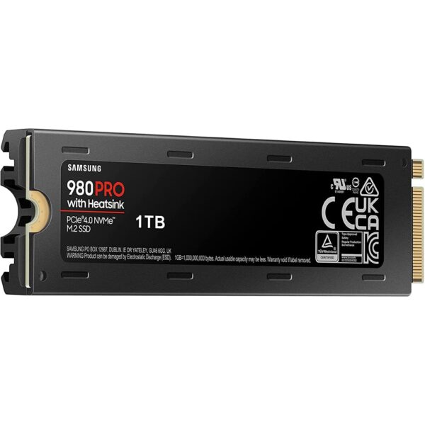 Samsung MZ-V8P1T0CW 980 PRO with Heatsink PCIe 4.0 NVMe SSD 1TB for PC/PS5 Bundle with 2 YR CPS Enhanced Protection Pack - Image 4