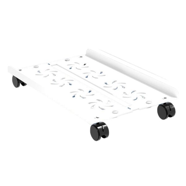 YUGSHNKFC Adjustable Computer Tower Stand CPU Stand with 4 Rolling Caster Wheel Under Desk CPU Holder PC Floor Risers - Image 6