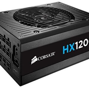 CORSAIR HXi Series, HX1200i, 1200 Watt, 80+ Platinum , Fully Modular - Digital Power Supply (Renewed)