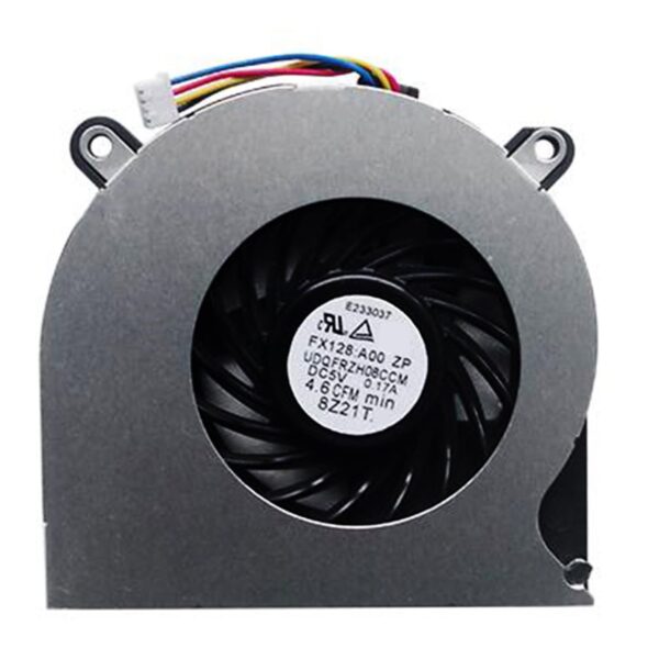 CPU Cooling Fans Suitable for Dell Latitude E6400 E6410 E6510 PP27L Series for Dell Precision M2400 Series Laptop Cooler Fan UDQFRZH08CCM FX128 5V 0.17A 4 PIN