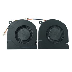xinzhuoqi (2 Pack) New CPU Cooling Fans Intended for Acer Aspire A717-71G A717-72G A715-71G A715-72G Series Fan DC 5V