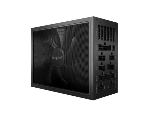 be quiet! Dark Power Pro 13 1300W Power Supply | ATX 3.1 Compliant | 80 Plus Titanium | Digital Regulation for PCIe 5.0 and PCIe 6+2 Graphics Cards, | 2X 12VHPWR Cable Included | BN500