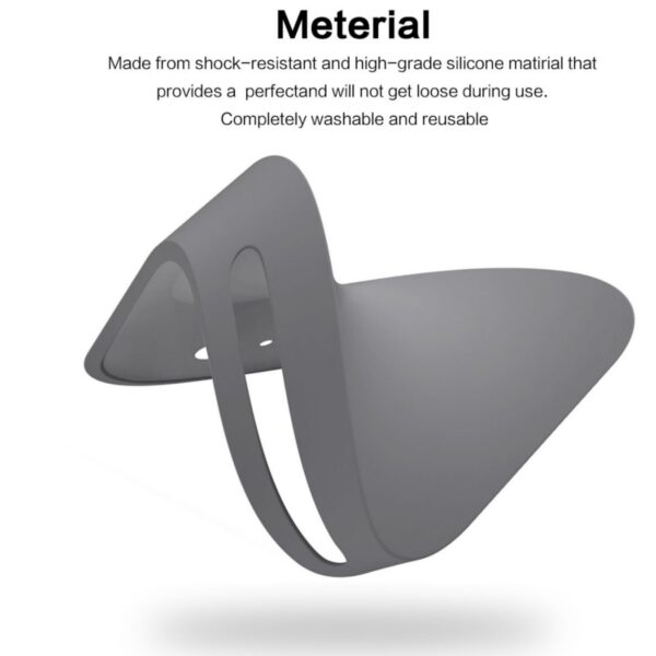 Ferbao Case for Mac Mini M4 / M4 Pro 2024,Silicone Protective Case for Mac Mini M4 / M4 Pro (Transparent) - Image 3