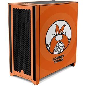 Skinit Decal Gaming Skin Compatible with Corsair 4000D Tempered Glass Mid-Tower ATX Case - Officially Licensed Warner Bros Yosemite Sam Full Design