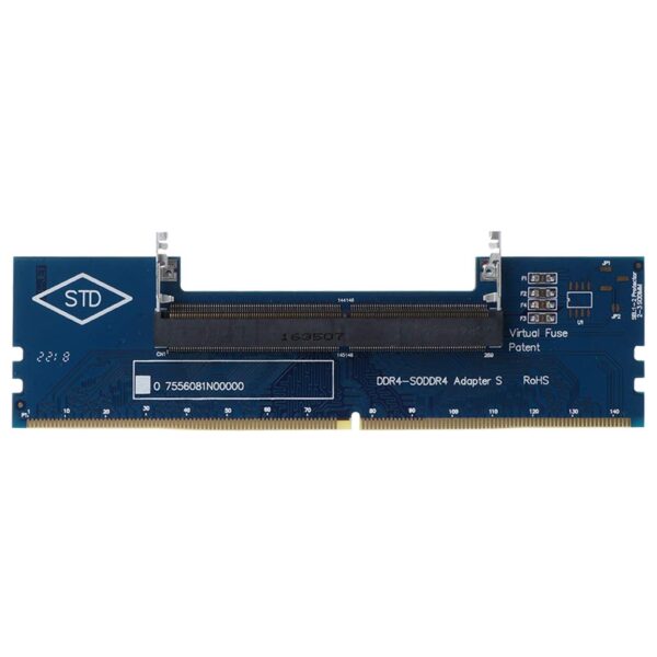 watersouprty Laptop DDR4 SO-DIMM to Desktop DIMM Memory RAM Connector Adapter PC Memory Cards Converter Adaptor