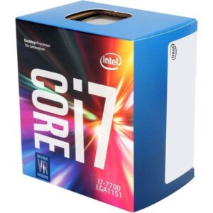 Intel Core i7-7700 4 Cores 3.6GHz 8MB 8 GT/s65W LGA 1151 (SR338)