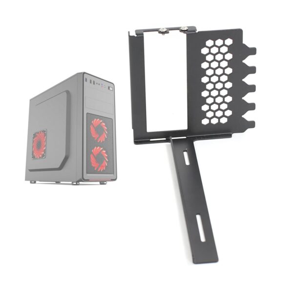 SXJ B Graphics Card Vertical Bracket GPU Holder Graphics Card Steering Brackets Sturdy Metal - Image 9