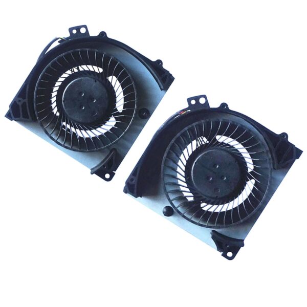 2PCS/ LOT DFS200005AA0T-FH37 DFS541105FC0T-FH38 CPU+GPU Cooling Fan Replacement for Gigabyte X7 V2 X7 V6 X7 V7 Laptop 5V 0.5A 4PIN