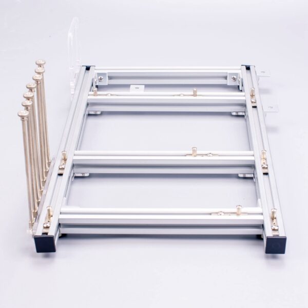 CFTGIW ATX C Uter Open Case Bracket DIY C Uter Motherboard Case Rack Support 4 PCI Slot PC Open Test Bench Alumin (Silver), CFTGIWinoes9rbgh-12 - Image 8