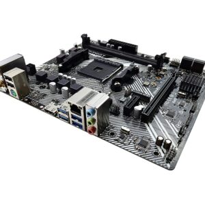 ASRock A320M/ac AMD Chipset A320 Socket AM4 DDR4 HDMI USB SATA 6Gb/s Micro ATX Desktop Motherboard 80-MXBCJ0-A1A01 (Renewed)