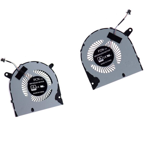 wangpeng New DC 5V 0.5A CPU Cooling Fan 4NYWG 04NYWG GPU Fan Cooler Set 160GM 0160GM for Dell G3 3590 G3 3500i7 9th Gen P89F Gaming Laptop