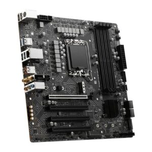 MSI PRO B660M-A CEC WiFi DDR4 V2 Micro ATX Motherboard (Renewed)