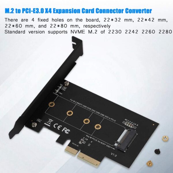 M2 to PCIE30 X4 Expansion Card Converter Adapter HighSpeed Transmission for PCIE SSD - Image 7