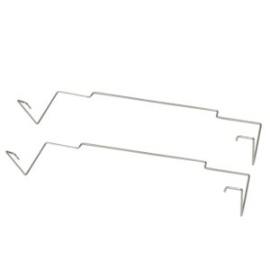 GOLDEN FIELD CPU Fan Mounting Clips CPU Cooler Fan Clip Buckles for CPU Cooler Heat Sinks 12cm (Pair)