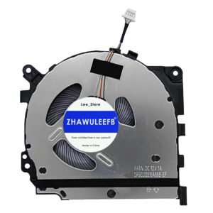 ZHAWULEEFB Replacement New Laptop CPU Fan for ASUS Zenbook 14 Q409Z UX3402Z UM3402Y P/N DFSCL12E164868 DC12V 1A Fan